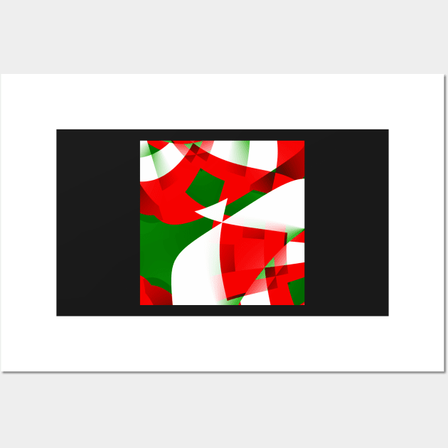 Festive colors II, #GiftOriginal, #Redbubble Wall Art by TiiaVissak